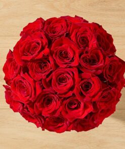 Bouquet de 12 rosas rojas